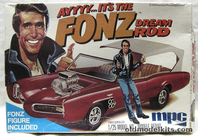 MPC 1/25 Fonz Dream Rod Happy Days, 1-0635 plastic model kit